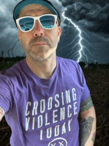 me choosing violence